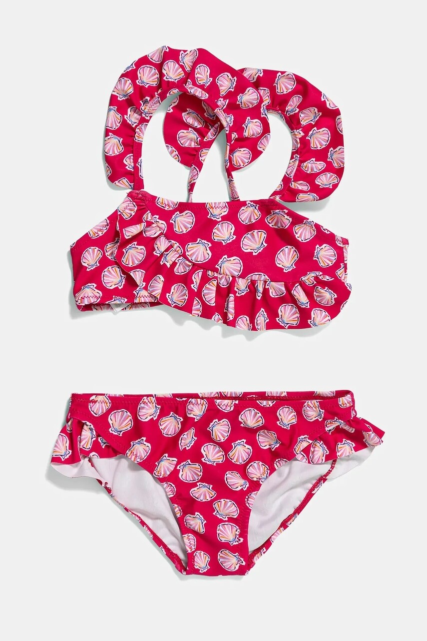 Dvojdielne detské plavky Mayoral ružová farba, 3714