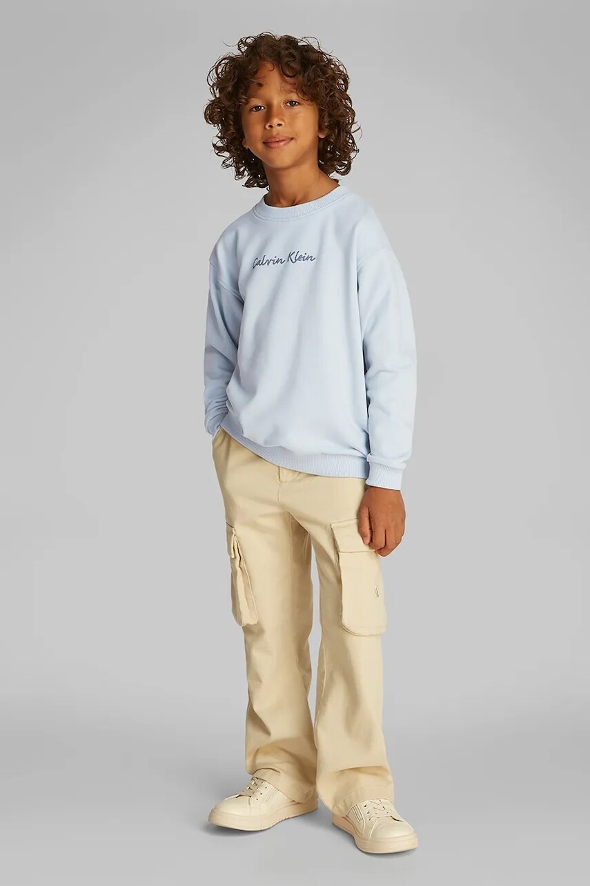 Detská mikina Calvin Klein Jeans s potlačou, IG0IG02852