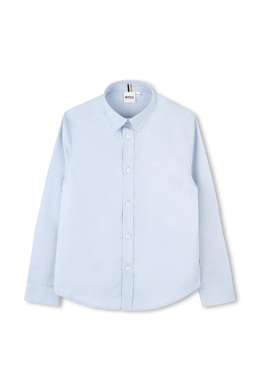 Detská bavlnená košeľa BOSS J52009