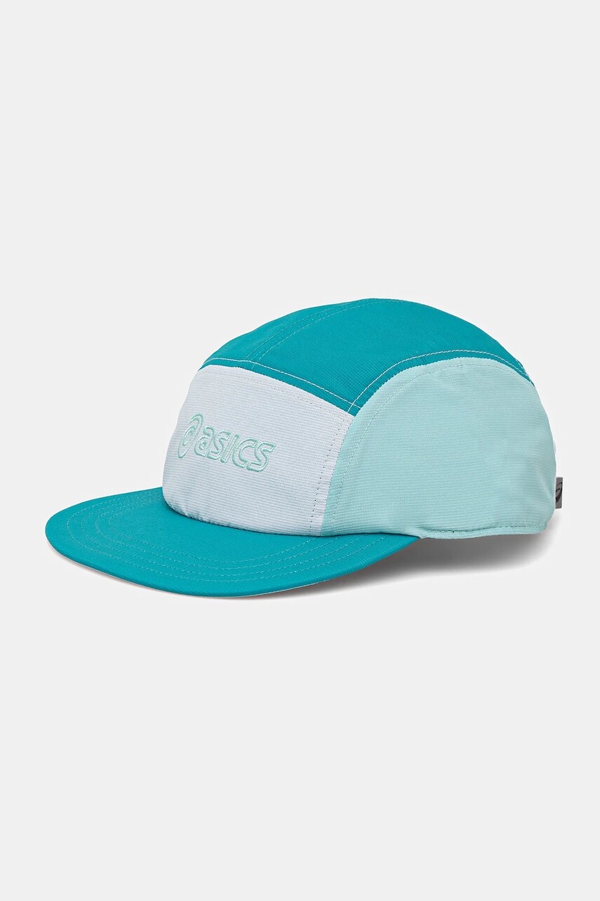 Šiltovka Asics tyrkysová farba, jednofarebná, 3013B004