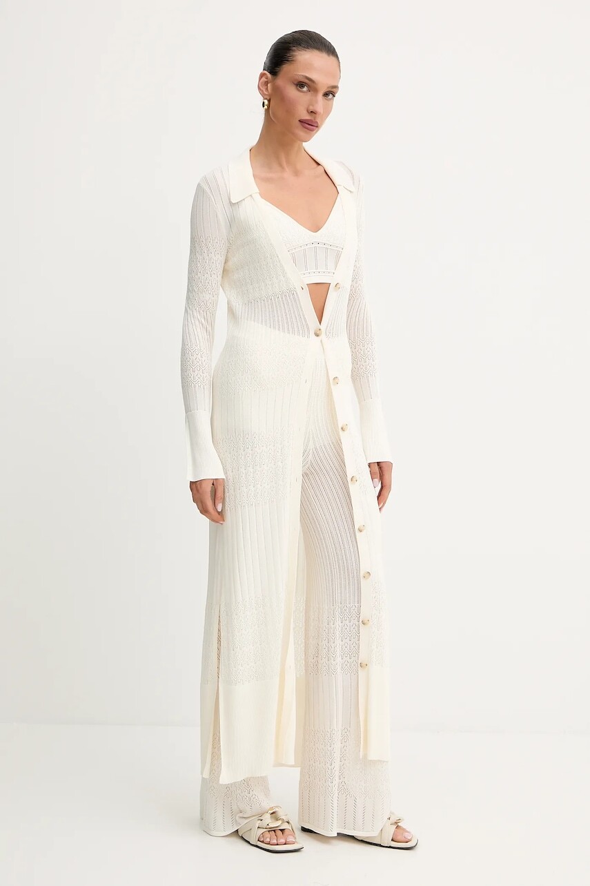 Sveter BOSS Orange béžová farba, ľahké, 50535494