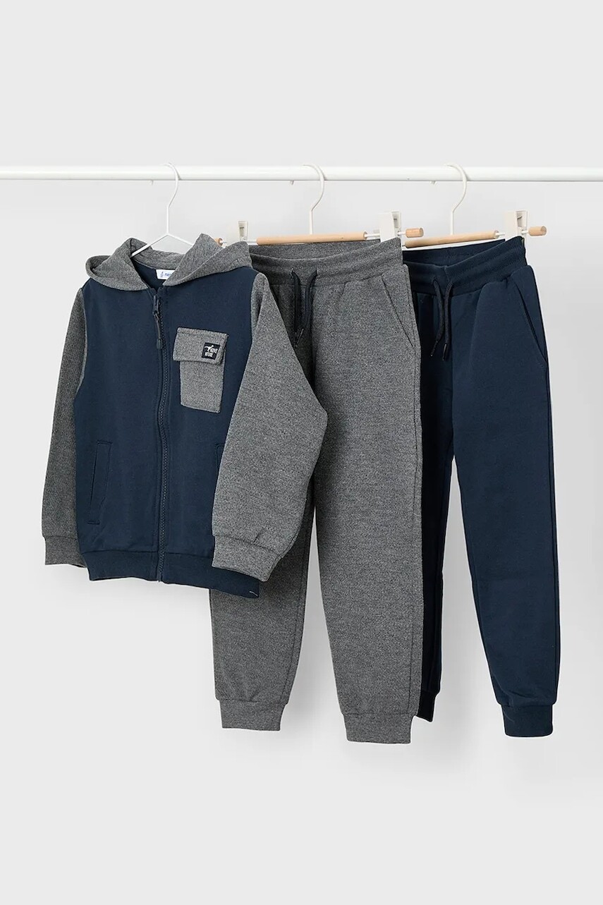 Tepláková súprava Mayoral tmavomodrá farba, 4808