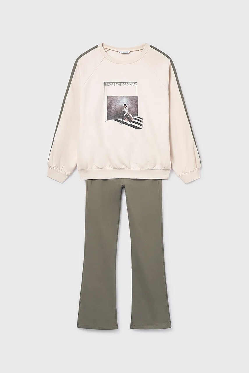 Detská súprava Mayoral zelená farba, 7760