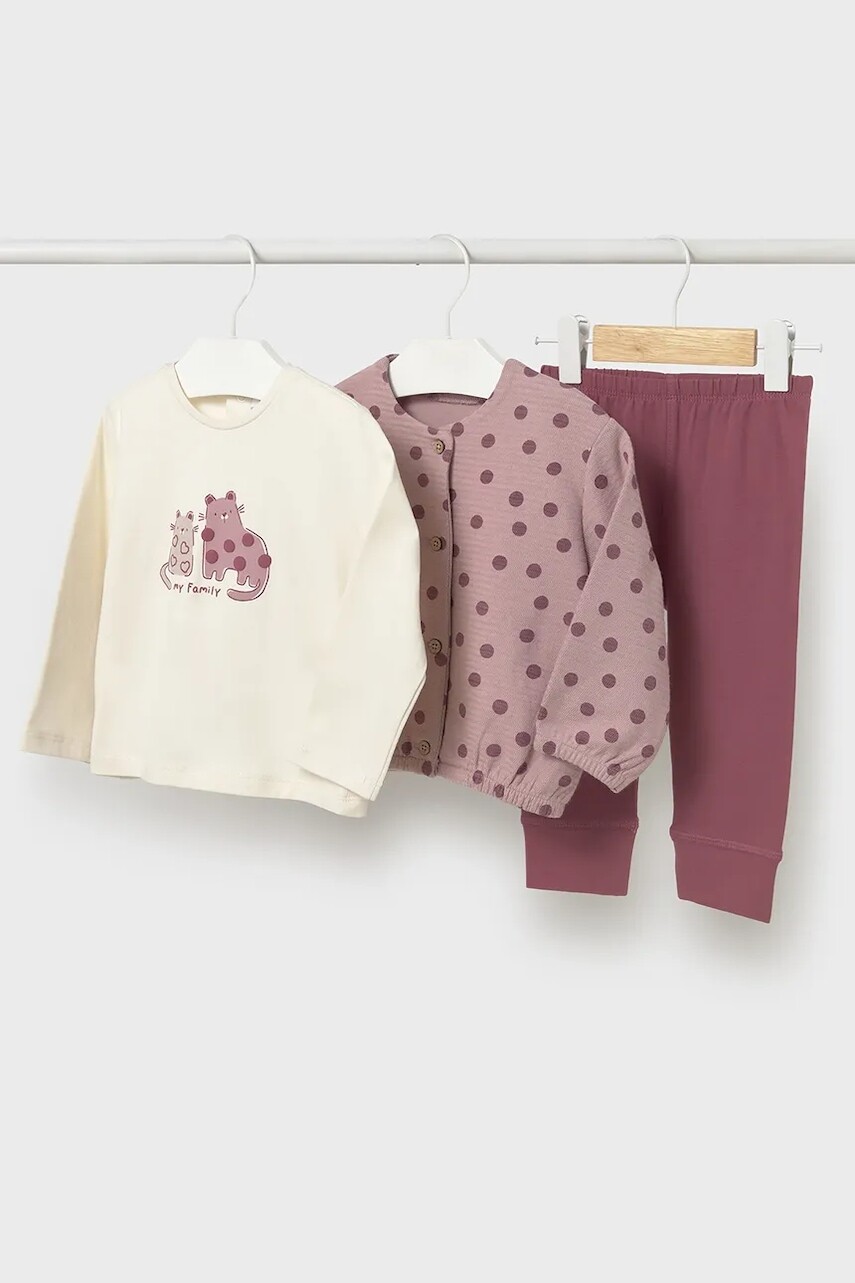 Sada pre bábätká Mayoral ružová farba, 2743