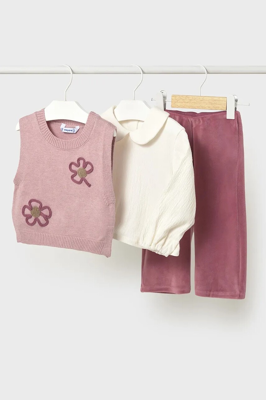 Sada pre bábätká Mayoral ružová farba, 2596