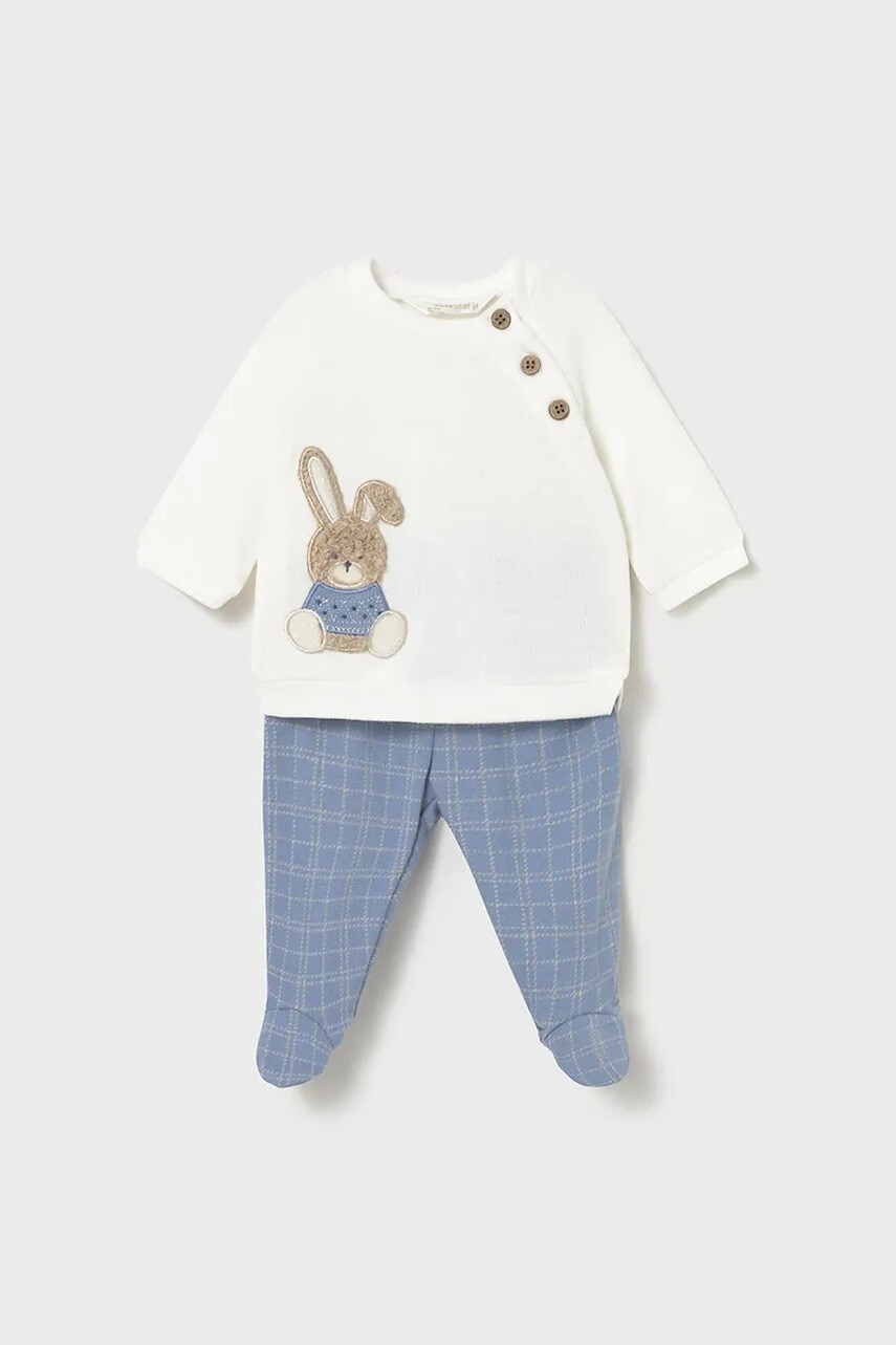 Sada pre bábätká Mayoral Newborn modrá farba, 2586