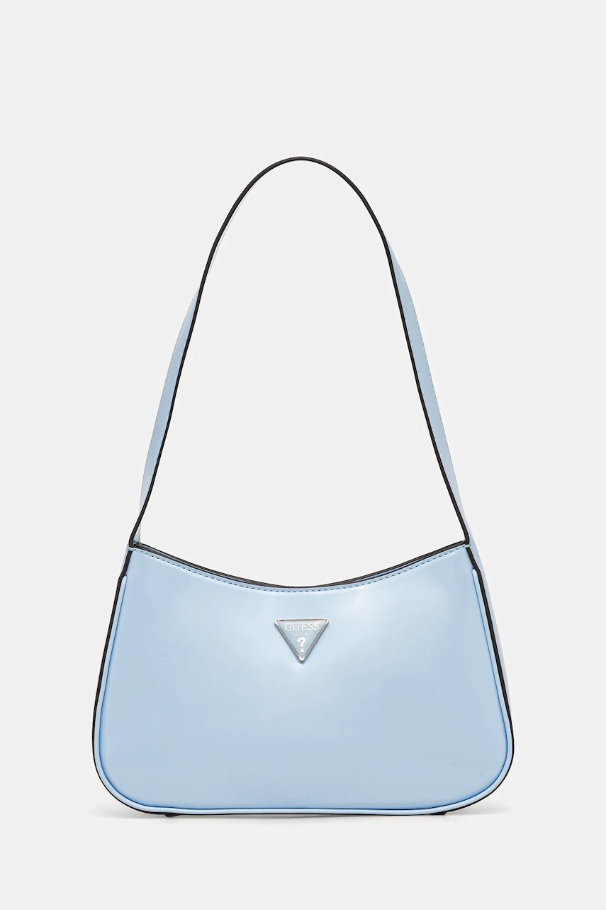 Kabelka Guess ARNELA modrá farba, HWNY94 96170