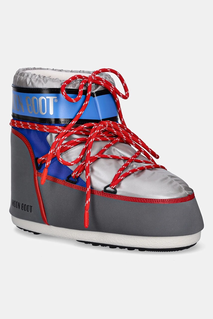 Snehule Moon Boot MB ICON LOW SPACE RACING šedá farba, 80D1409650 HF04