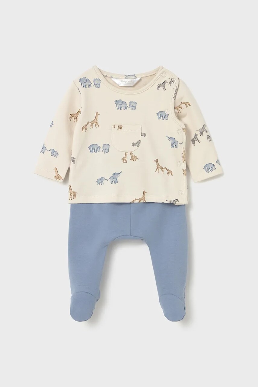 Sada pre bábätká Mayoral Newborn 2-pak modrá farba, 2567