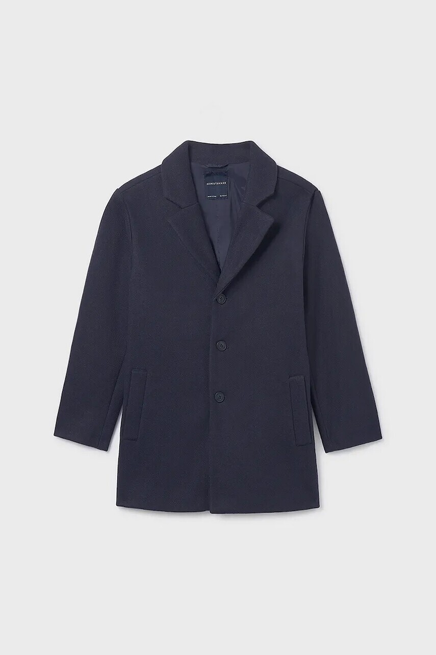 Detský kabát Mayoral tmavomodrá farba, 7411