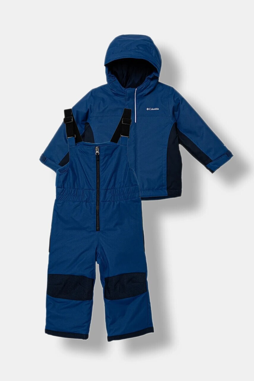 Lyžiarsky set Columbia Buga tmavomodrá farba, 2134064