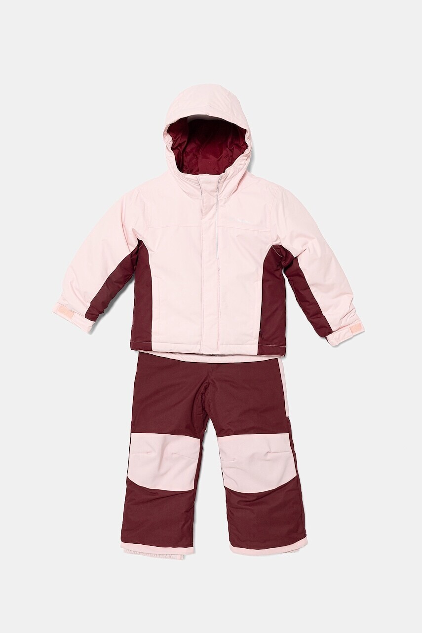 Detská bunda a overal Columbia Buga ružová farba, 2134061
