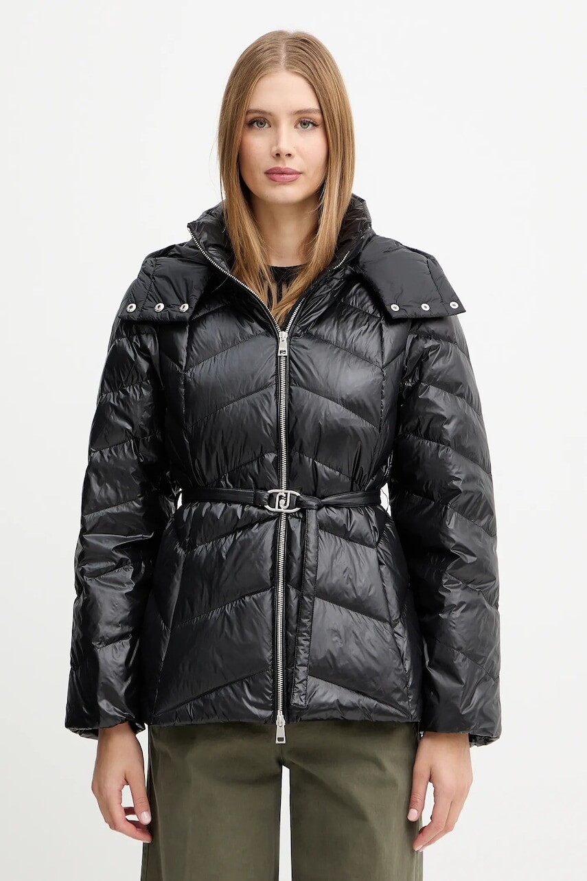 Páperová bunda Liu Jo čierna farba, zimná, MF5022 T2709
