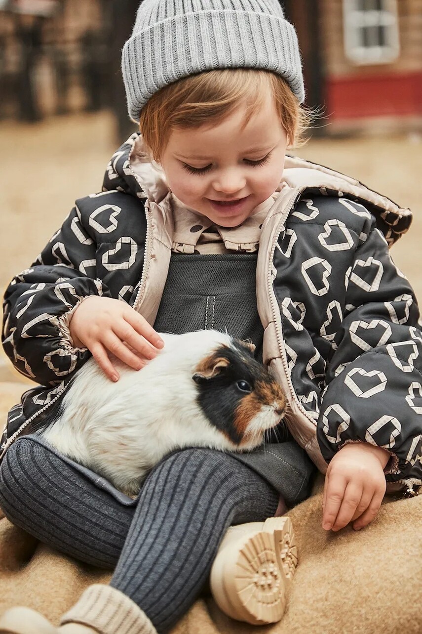 Detská obojstranná bunda Mayoral šedá farba, 2437