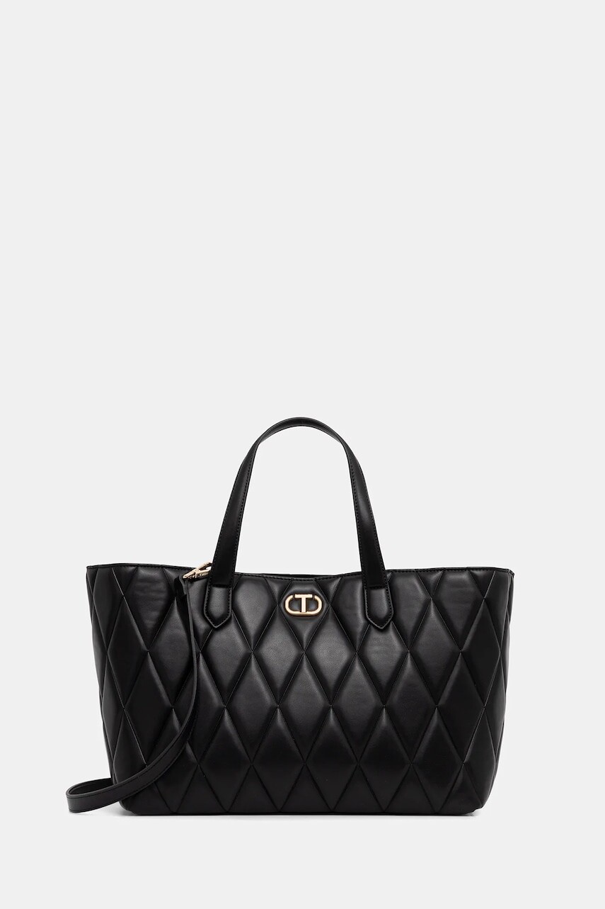 Kabelka Twinset čierna farba, 252TB7050