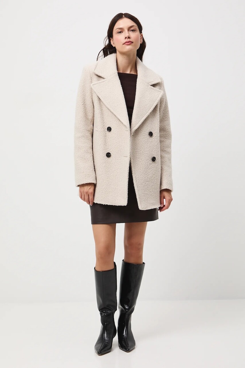 Krátka bunda Medicine béžová farba