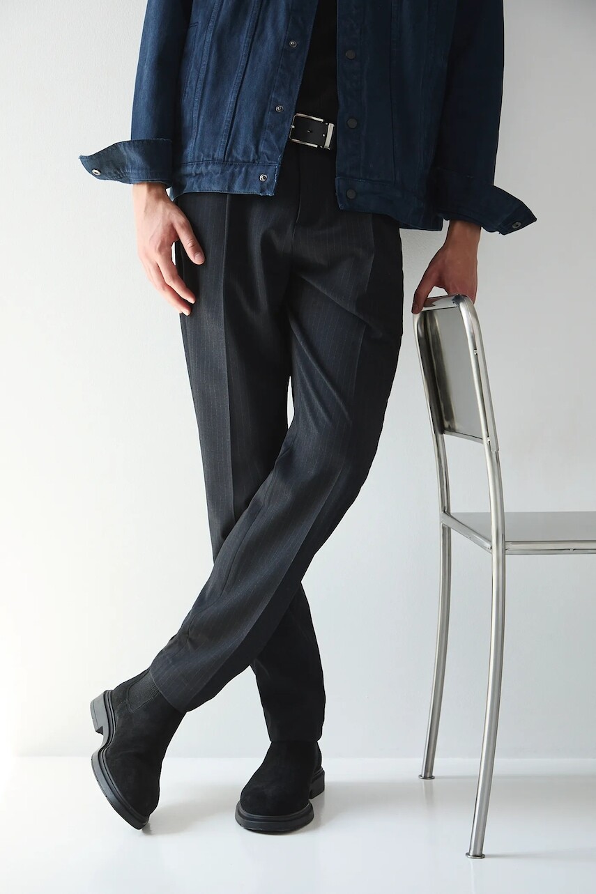 Topánky chelsea Medicine čierna farba