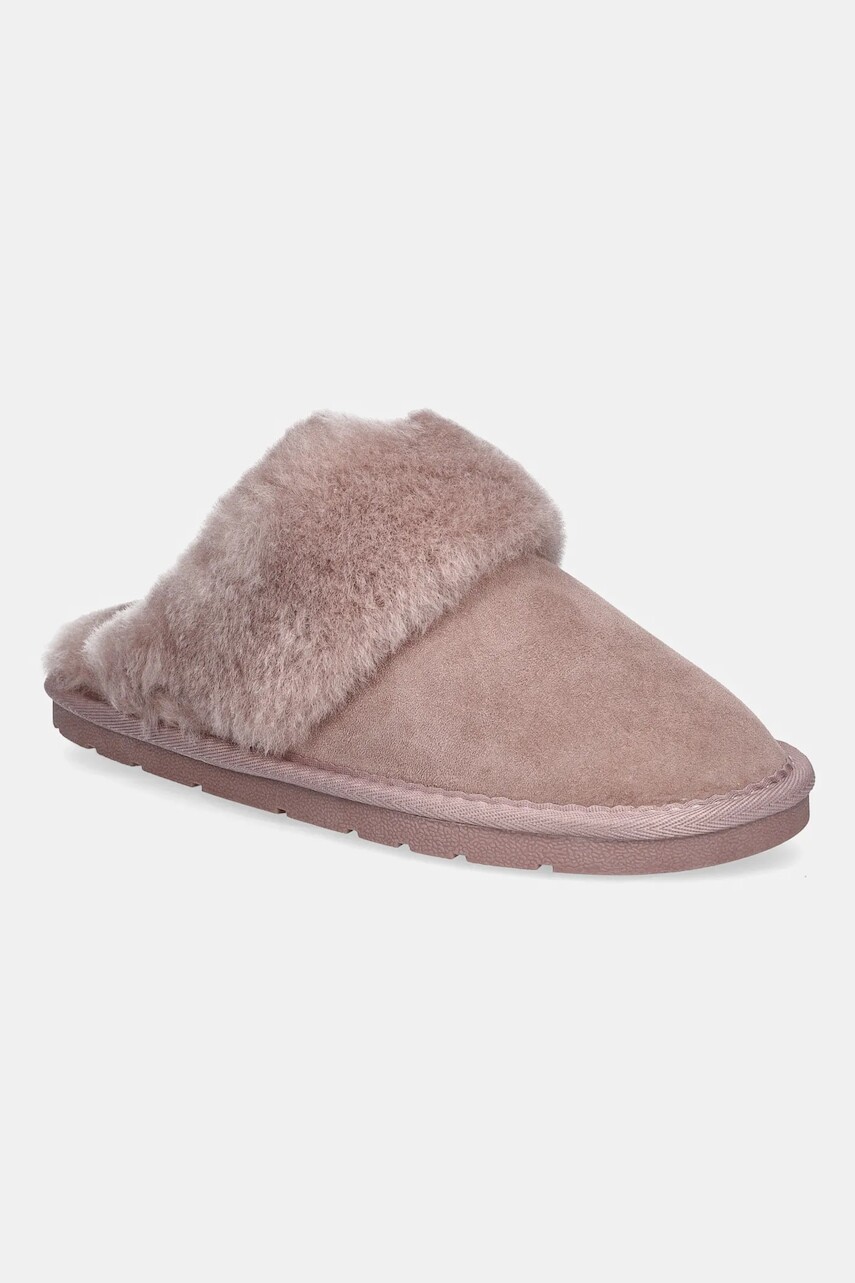 Semišové papuče Answear.LAB ružová farba