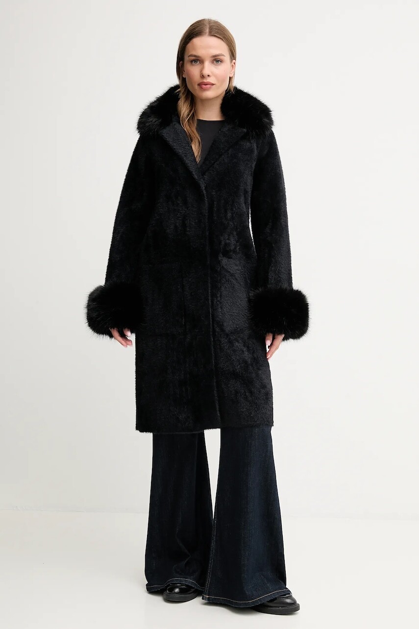 Kabát Joseph Ribkoff čierna farba, 243923F25