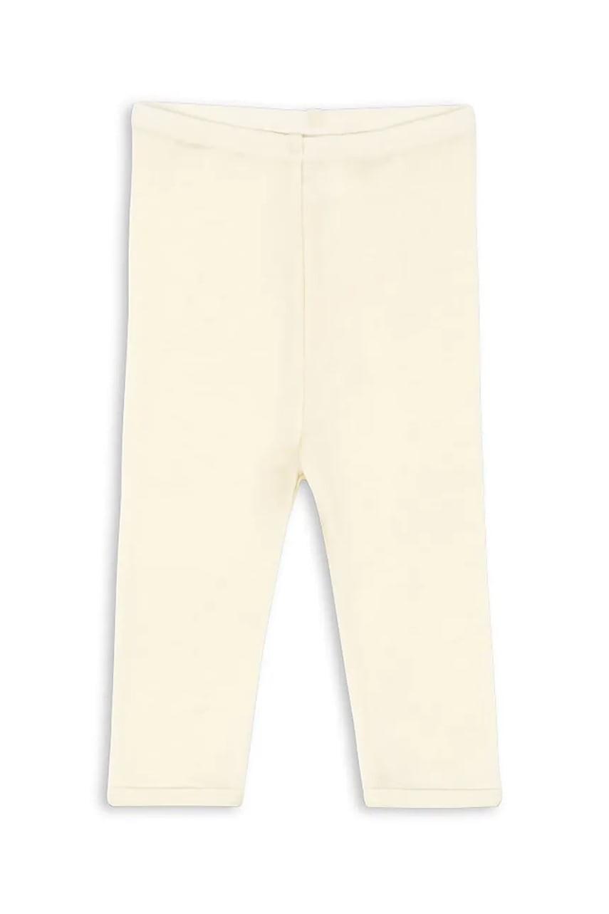 Detské vlnené nohavice Fanga Fontana ERBA WOOL PANTS béžová farba, jednofarebné, FA100028