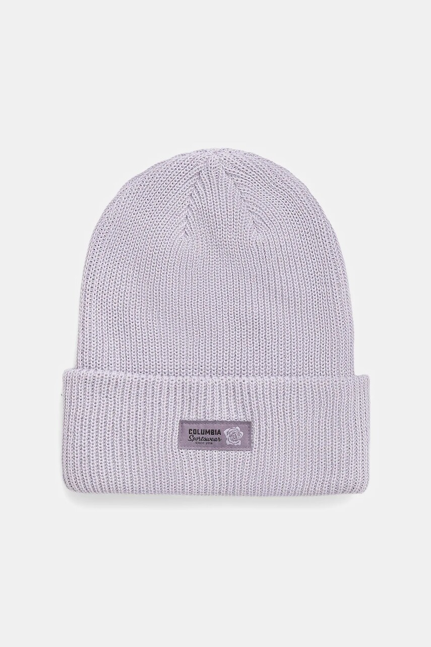 Čiapka Columbia Lost Lager fialová farba, 1975921