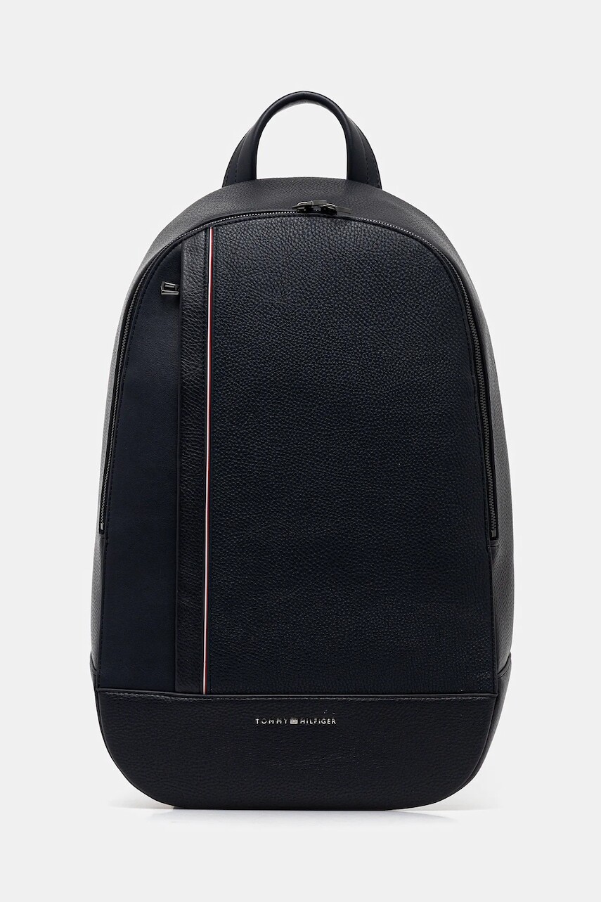 Ruksak Tommy Hilfiger pánsky, tmavomodrá farba, veľký, jednofarebný, AM0AM13629