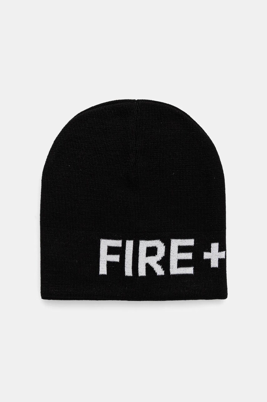 Čiapka s prímesou vlny Levi's JAMIE čierna farba, 94456125