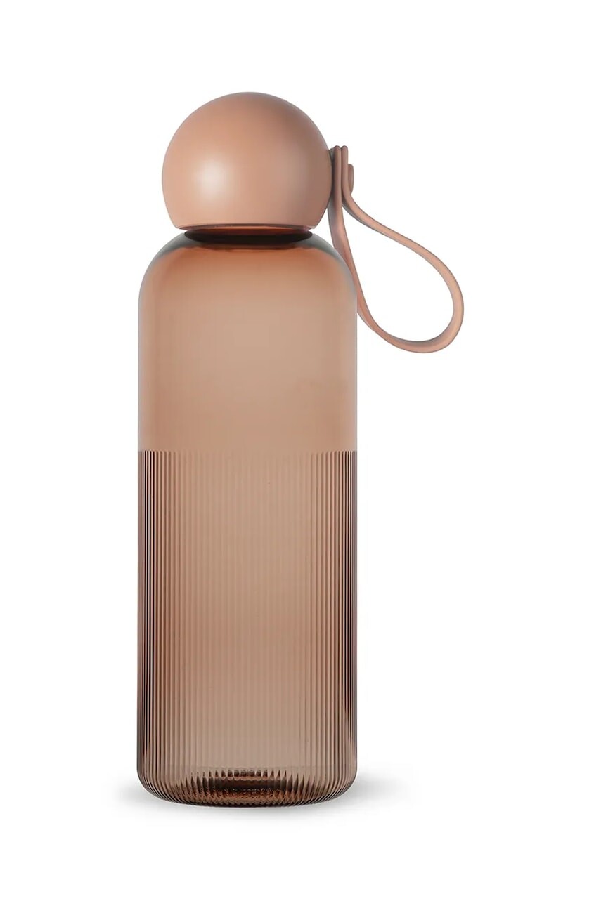 Fľaša na vodu Sagaform Ture 600 ml hnedá farba