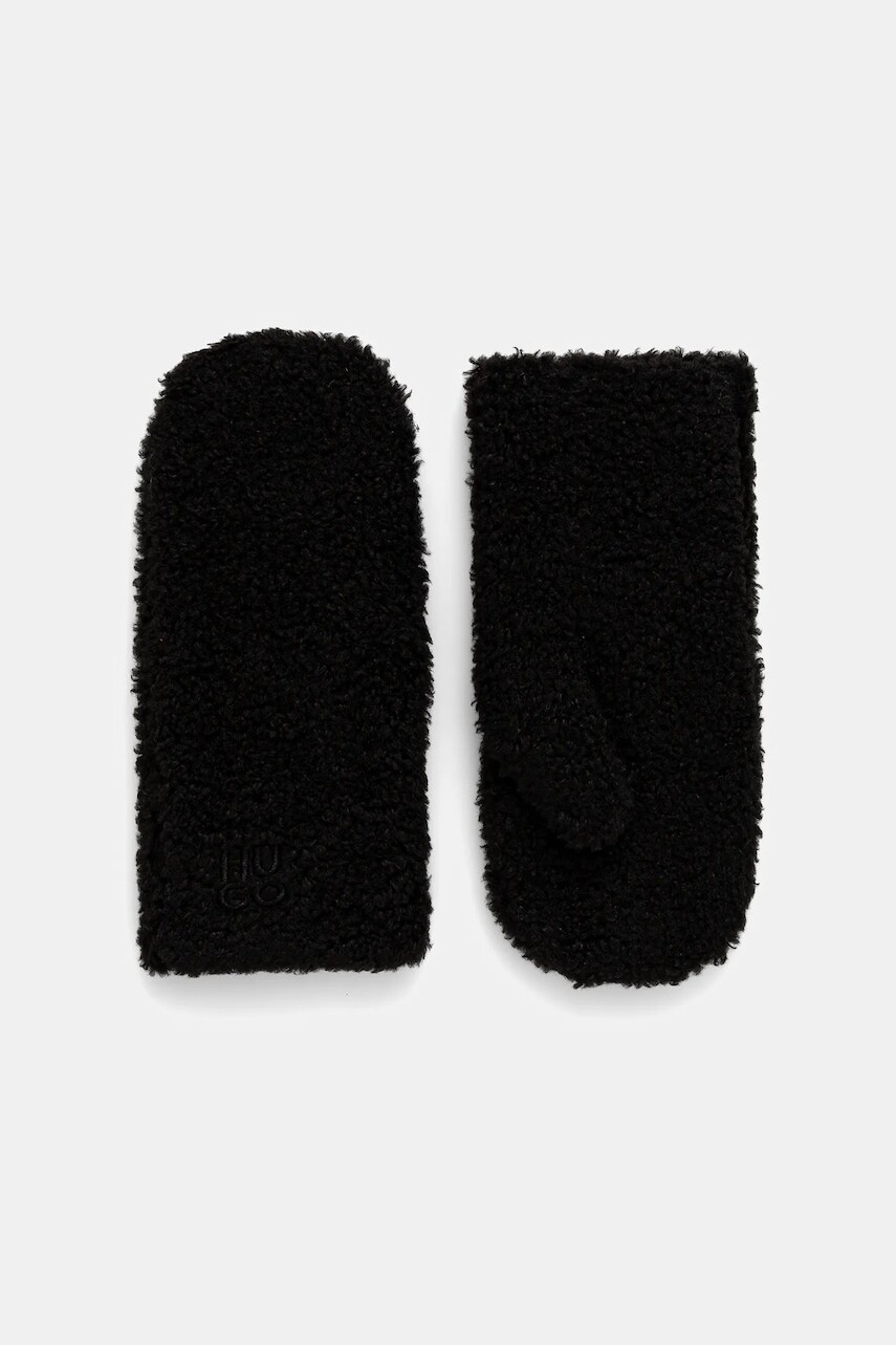 Rukavice HUGO čierna farba, 50548780