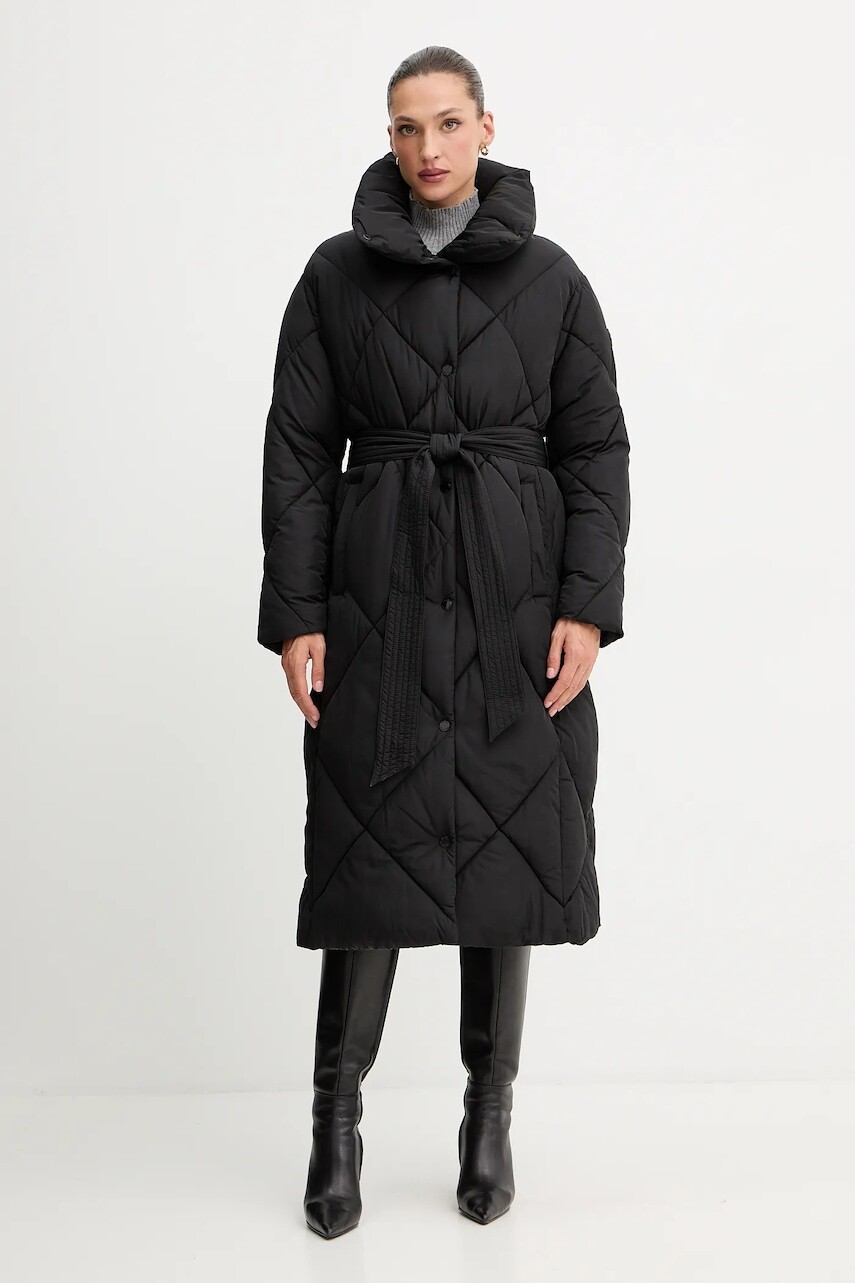 Bunda MICHAEL Michael Kors čierna farba, zimná, 77A7205M41