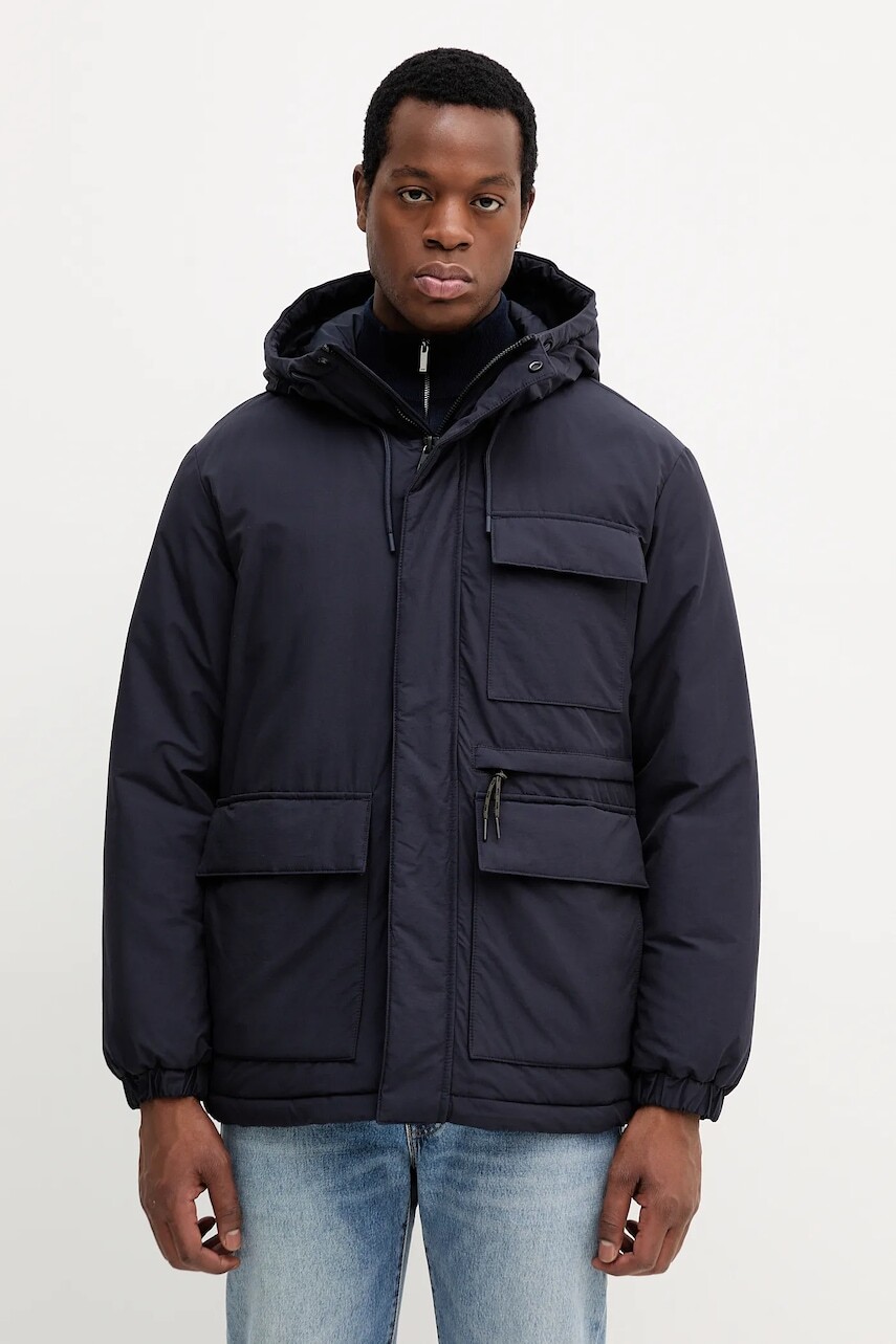 Bunda Marc O'Polo tmavomodrá farba, zimná, 5000006395