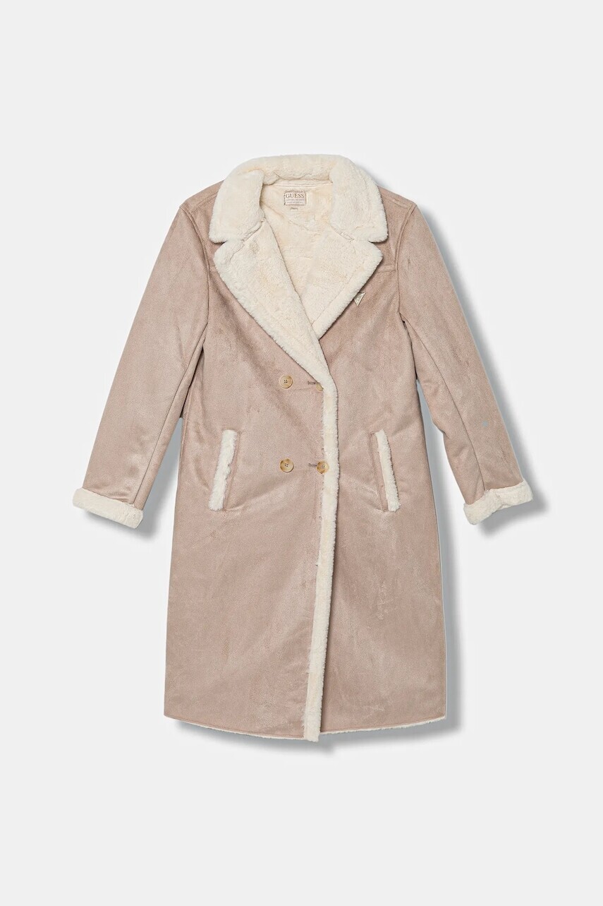 Detský kabát Guess ružová farba, J5BL06 WGJH0