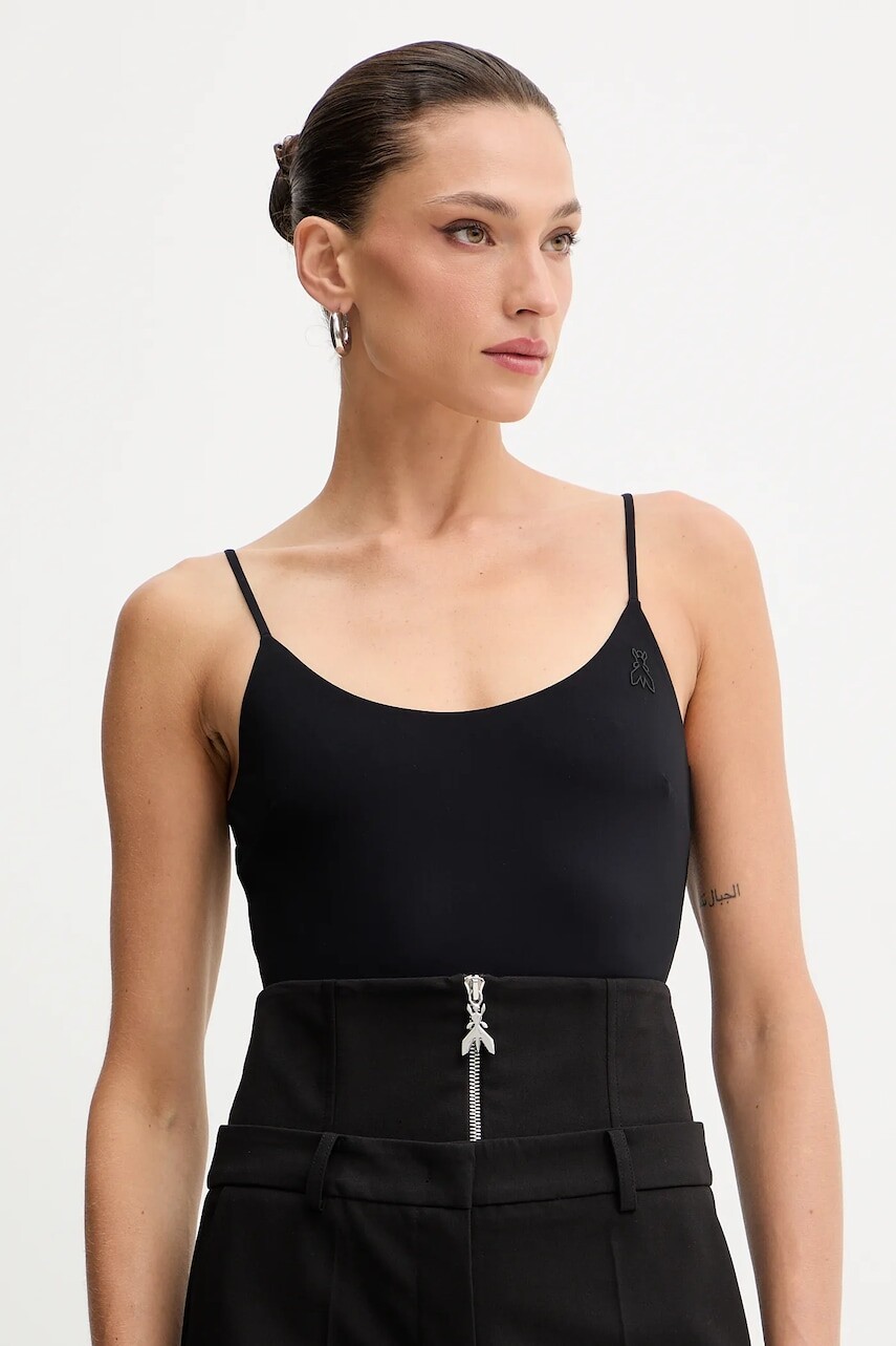 Body Patrizia Pepe čierna farba, 2I0152 J341