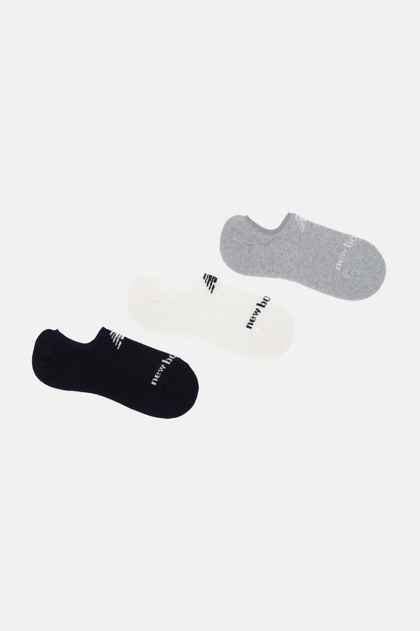 Ponožky New Balance 3-pak tmavomodrá farba, LAS51313AS1