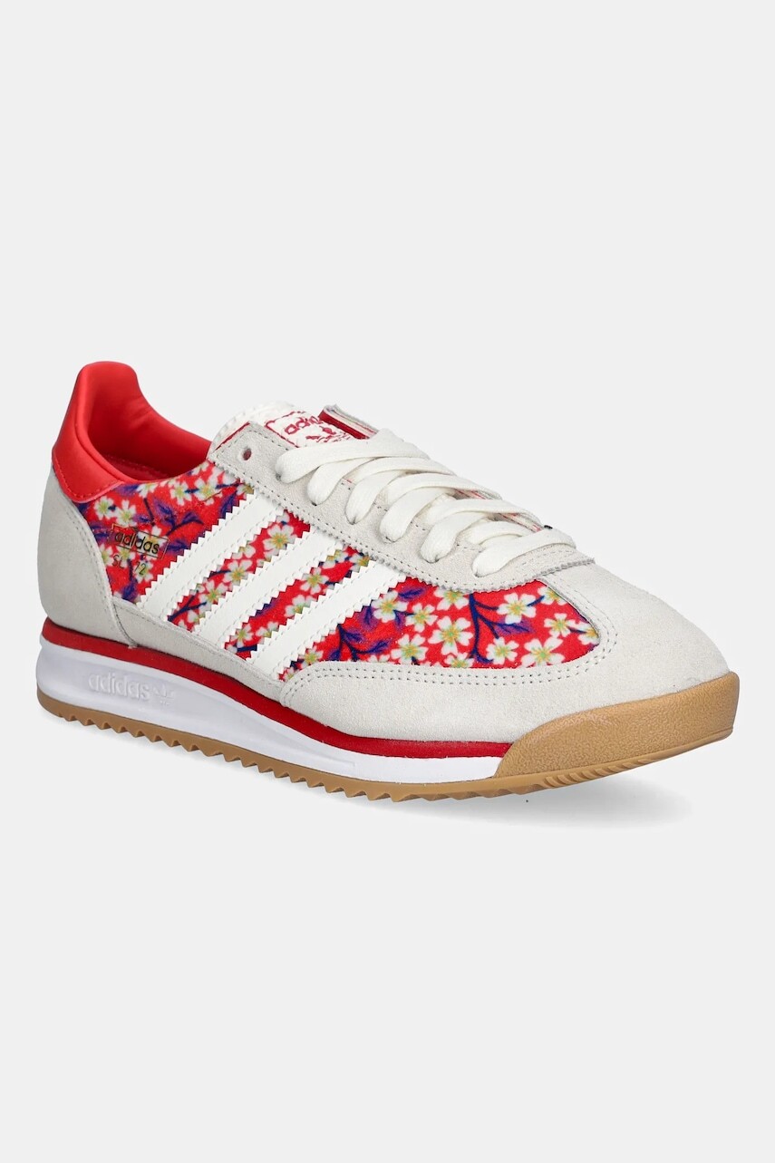 Detské tenisky adidas Originals SL 72 RS červená farba, JQ8382
