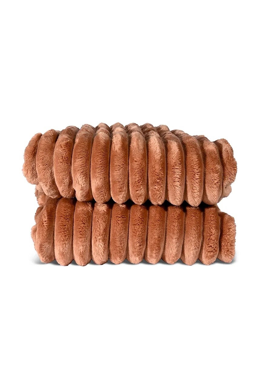 Deka Sagaform Esther 130 x 170 cm oranžová farba