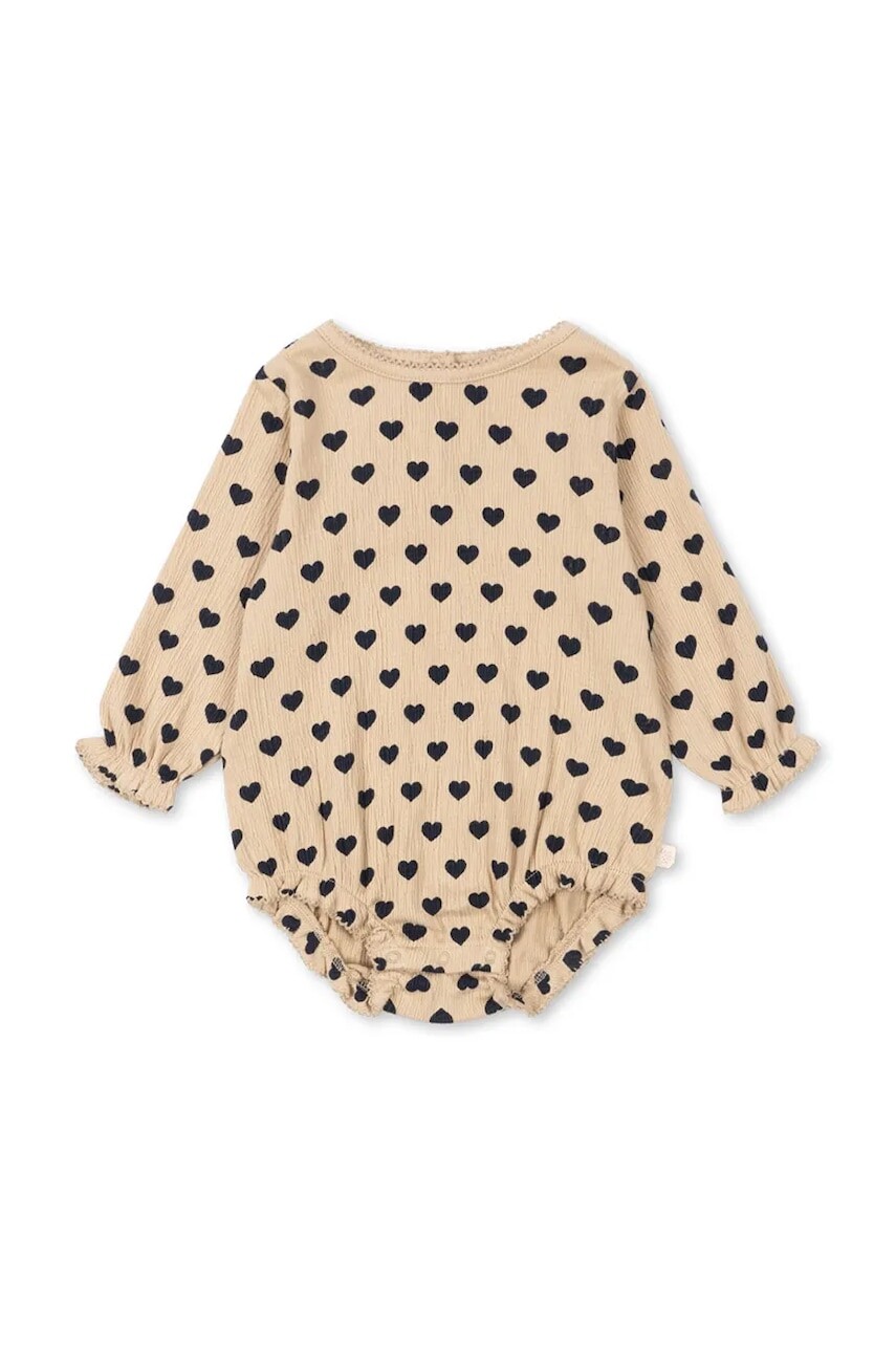 Detské bavlnené dupačky Konges Sløjd CHLEO ROMPER GOTS KS103753