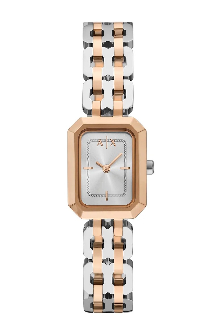 Hodinky Armani Exchange FAYE dámske, strieborná farba, AX5810