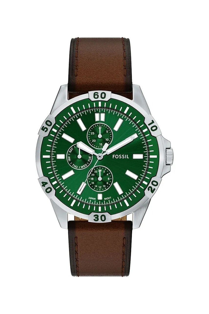 Hodinky Fossil pánske, strieborná farba, FS6147