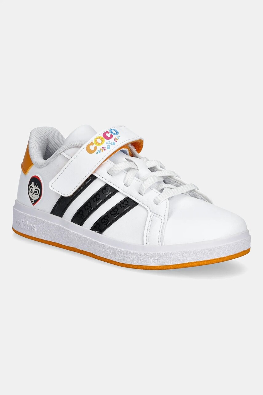 Detské tenisky adidas GRAND COURT COCO biela farba, JR5623