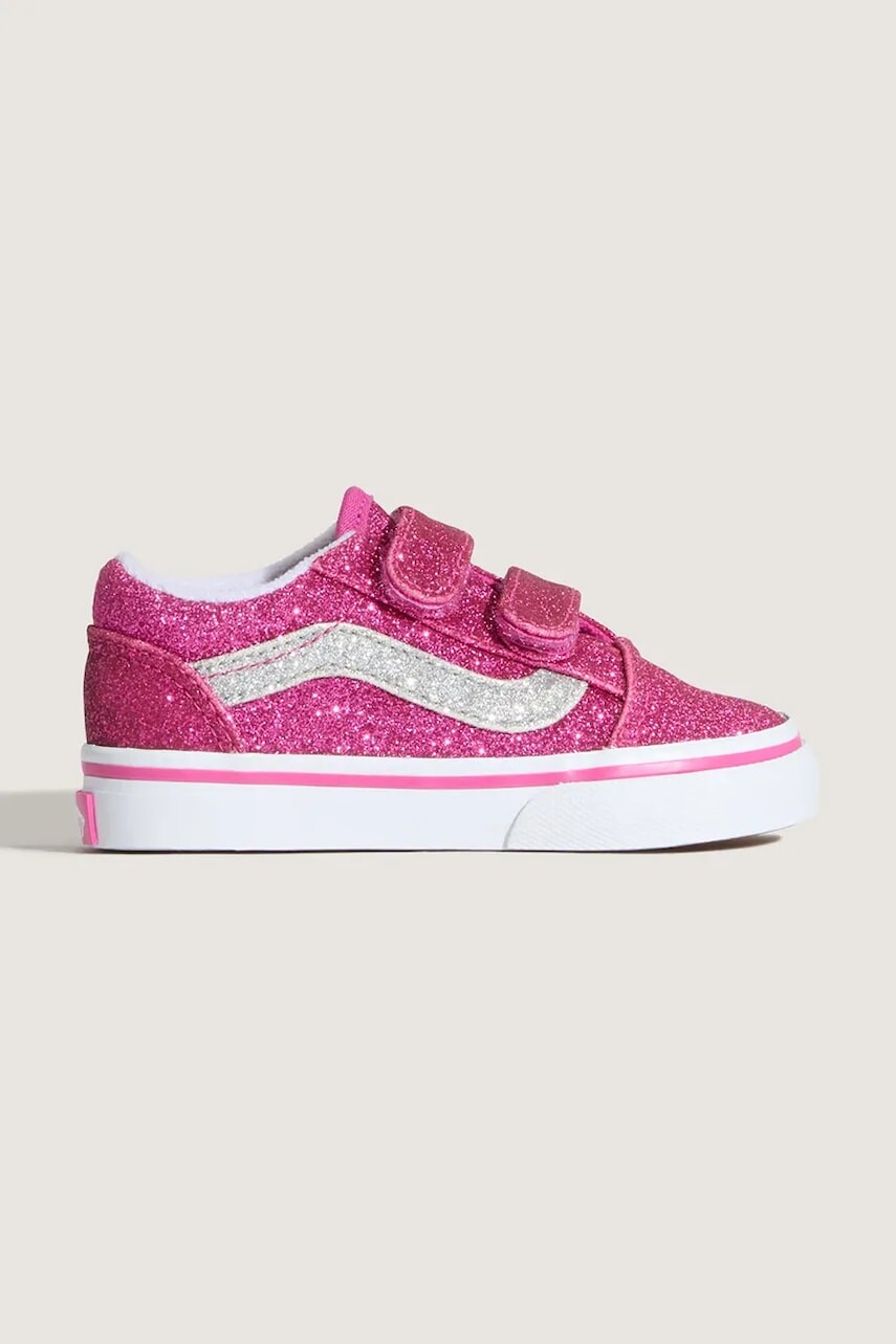 Detské tenisky Vans Old Skool V ružová farba, VN000CTGYLZ1