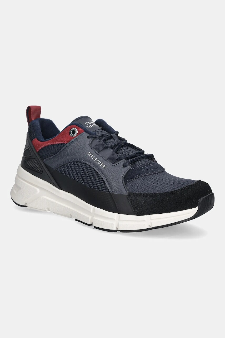 Tenisky Tommy Hilfiger MODERN COMFORT RUN OUTDOOR tmavomodrá farba, FM0FM05639