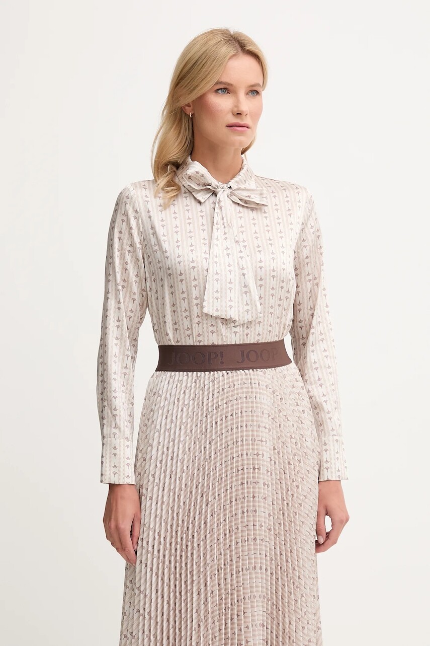Košeľa Joop! béžová farba, regular, s klasickým golierom, 30048630