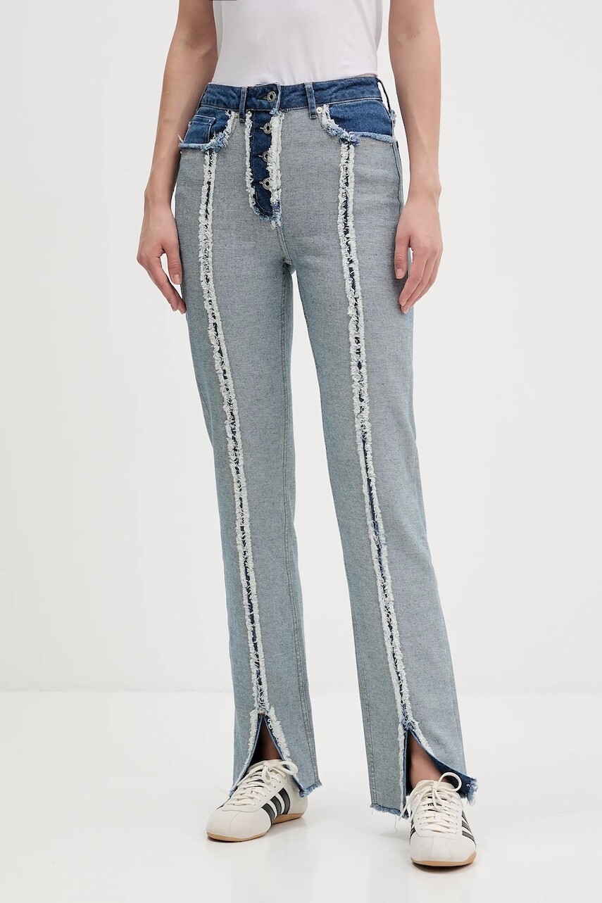Rifle Karl Lagerfeld Jeans vysoký pás, A4W10034