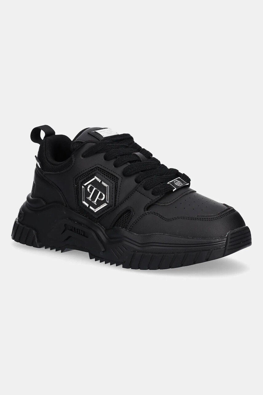 Tenisky Philipp Plein New Predator čierna farba, USC0837.PTE003N.0202