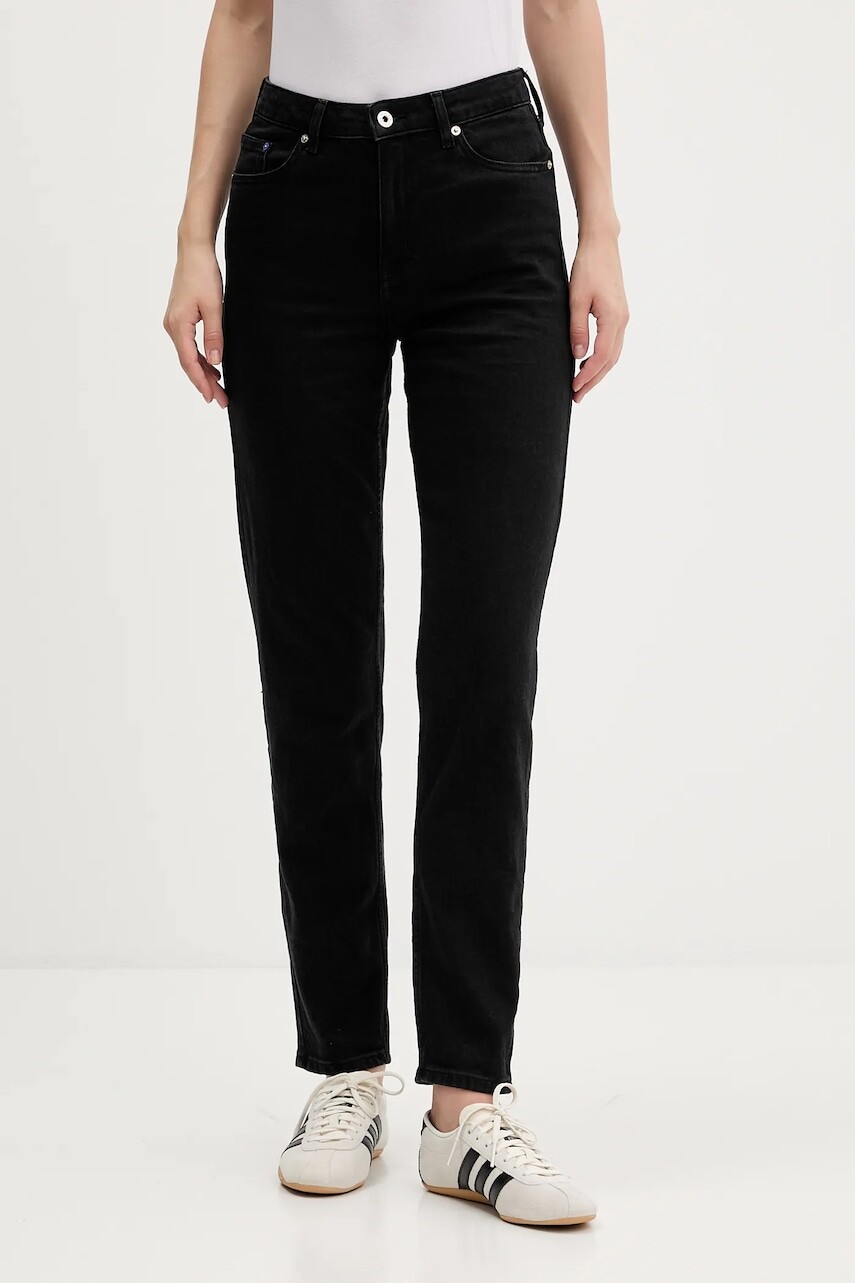Rifle Karl Lagerfeld Jeans stredne vysoký pás, A4W10037