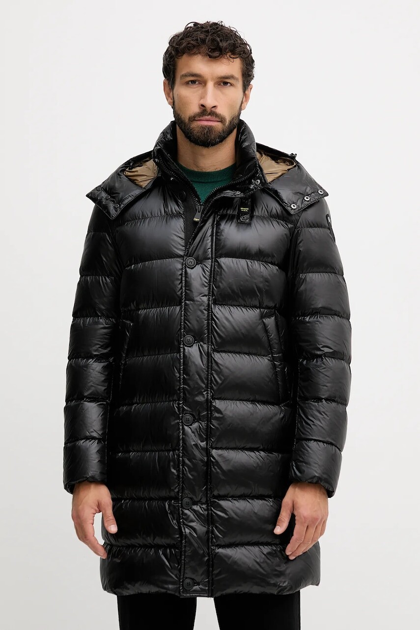 Páperová bunda Blauer CARVER čierna farba, zimná, BLUK03147