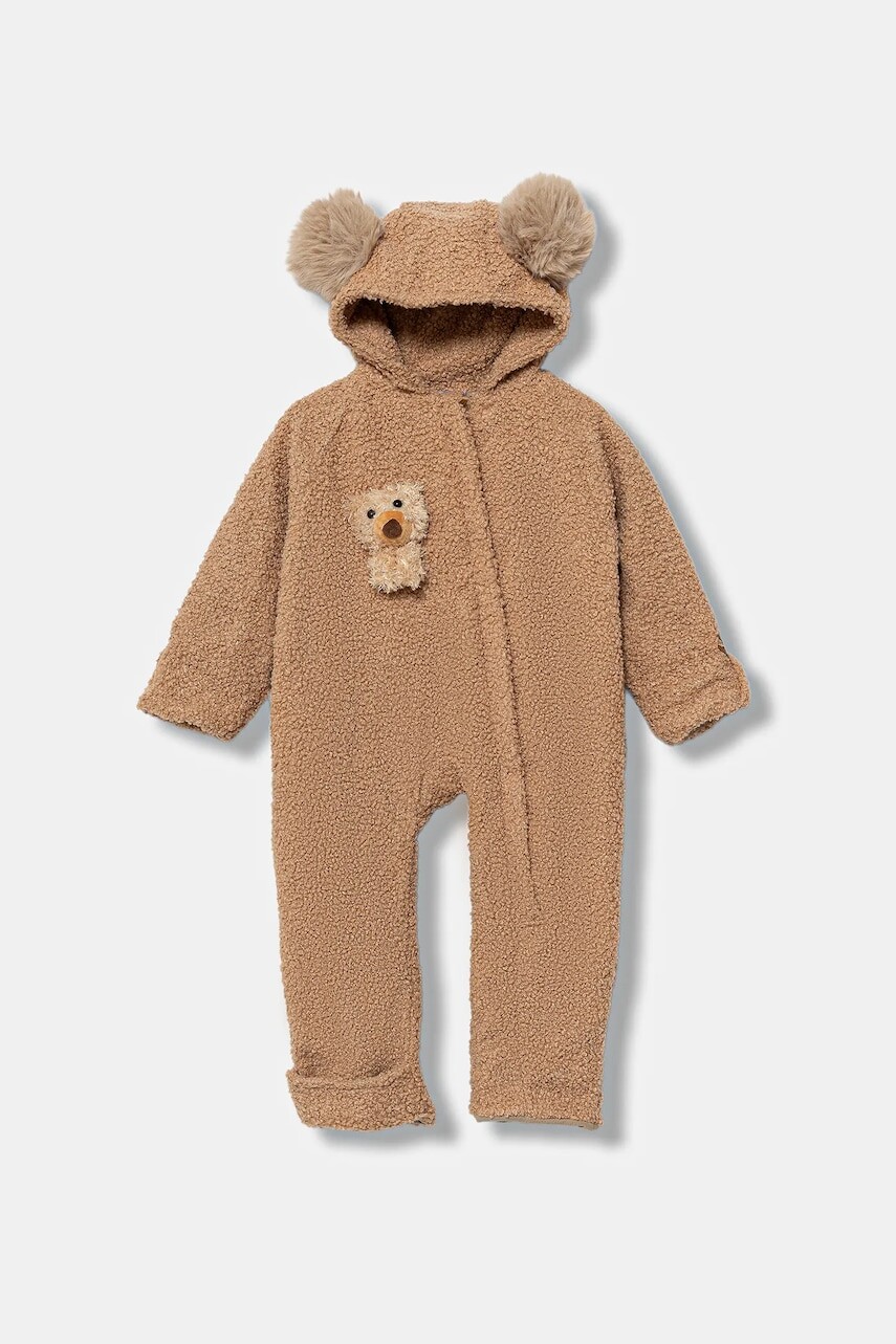 Overal pre bábätká Jamiks BIRGIN hnedá farba, JZI028