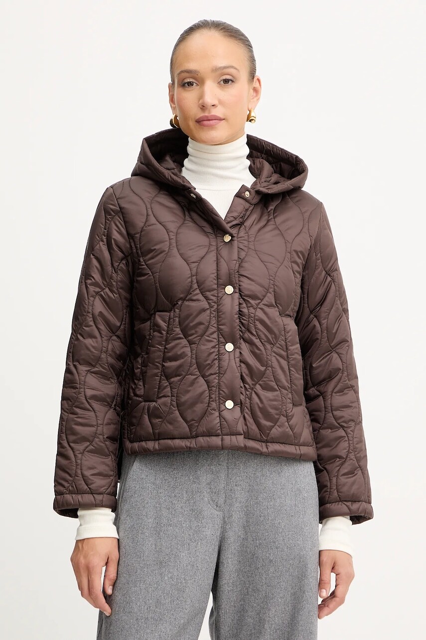 Bunda Marella Emme by Marella hnedá farba, prechodná, 2525486031200