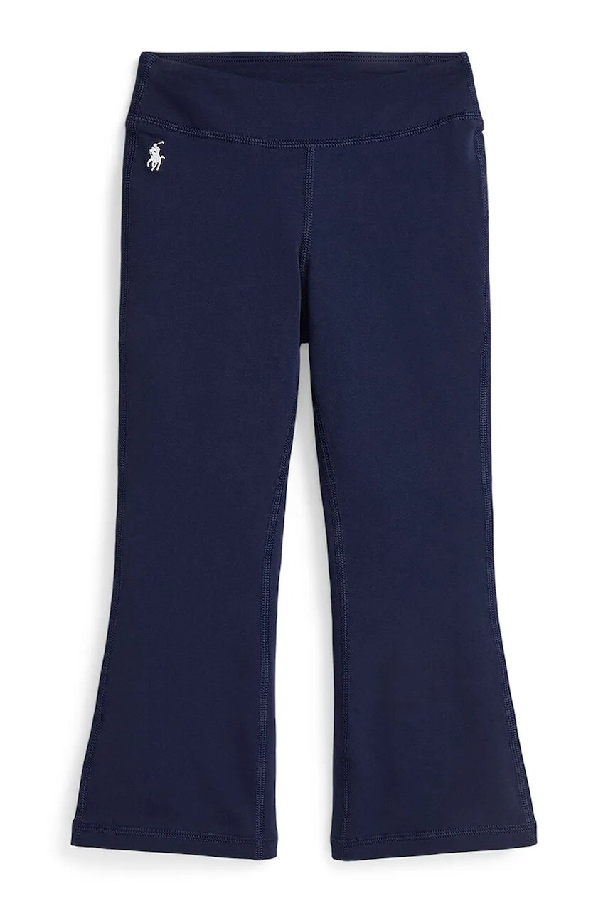Detské legíny Polo Ralph Lauren tmavomodrá farba, jednofarebné, 312925883500